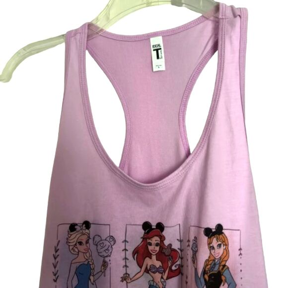 Next Level Ideal T Walt Disney World Razorback Princess Athletic L Tank Top #Y - Picture 4 of 6
